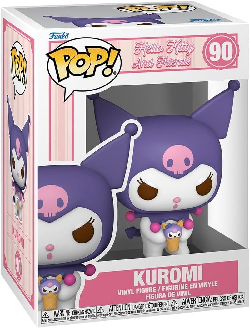 Funko Pop! Sanrio: HK - Kuromi - Hello Kitty - Collectable Vinyl Figure - Gift Idea - Official Merchandise - Toys for Kids & Adults - Cartoons Fans - Model Figure for Collectors and Display - Image 1